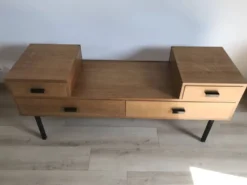 Gande enfilade coiffeuse vintage annees 60