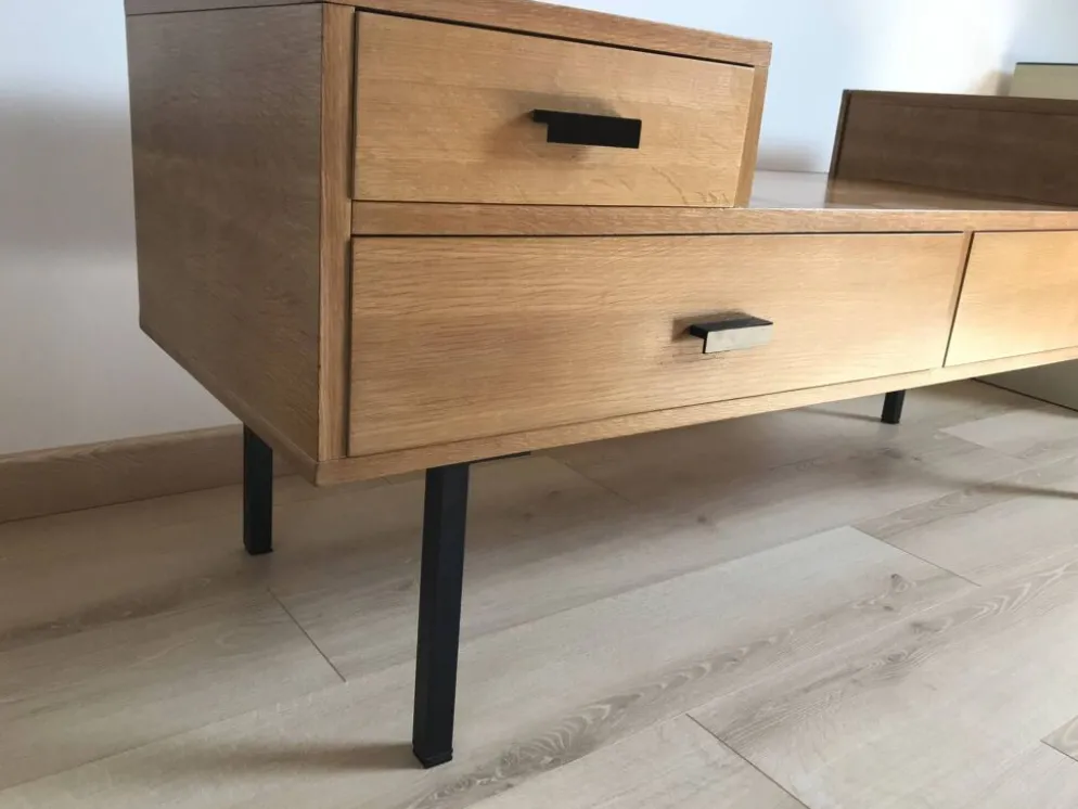 Gande enfilade coiffeuse vintage annees 60
