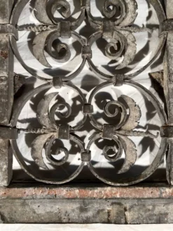 Garde corps XVIIem en fer forgé, rambarde barrière de balcon