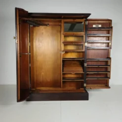 Garde-robe d'homme Compactom Ltd des années 1920 – Intérieur entièrement équipé