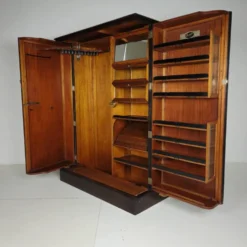 Garde-robe d'homme Compactom Ltd des années 1920 – Intérieur entièrement équipé