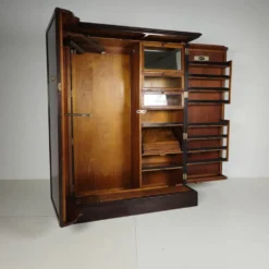 Garde-robe d'homme Compactom Ltd des années 1920 – Intérieur entièrement équipé