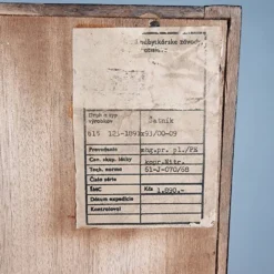 Garde-robe vintage en hêtre, années 1970