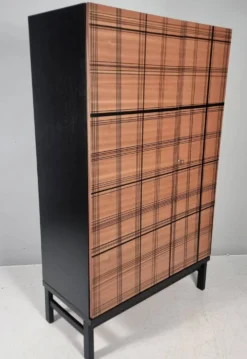 Garde-robe vintage en hêtre, années 1970