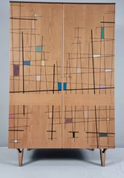Garde-robe vintage par Francisek Mezulanik, années 1960