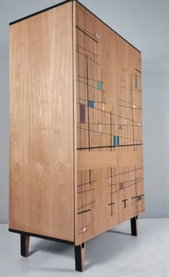 Garde-robe vintage par Francisek Mezulanik, années 1960
