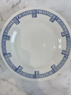 Gien collection Lorris - lot de 6 assiettes plates