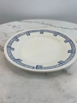 Gien collection Lorris - lot de 6 assiettes plates