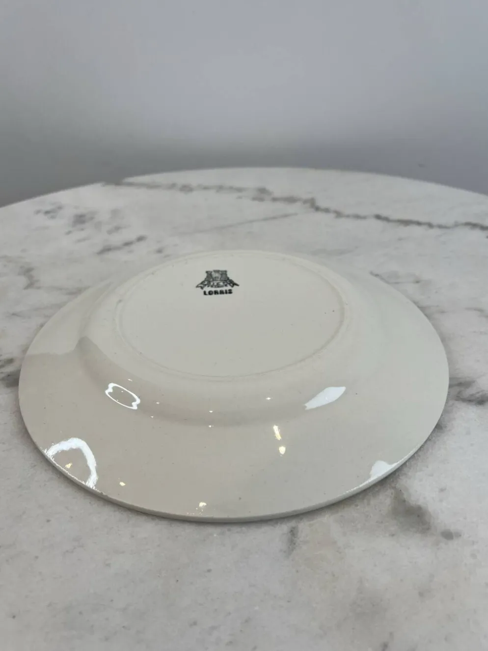 Gien collection Lorris - lot de 8 assiettes plates