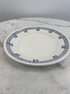 Gien collection Lorris - lot de 8 assiettes plates