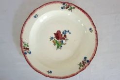 Gien Faïence modèle Lorraine grande soupière et plat