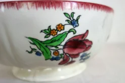 Gien Faïence modèle Lorraine grande soupière et plat