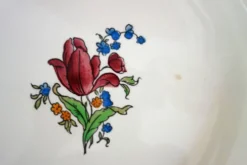 Gien Faïence modèle Lorraine grande soupière et plat