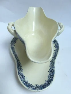 Gien grande saucière en porcelaine opaque