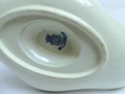 Gien grande saucière en porcelaine opaque
