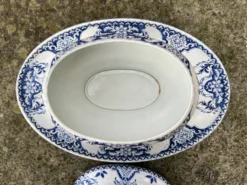 Gien - saucière couverte