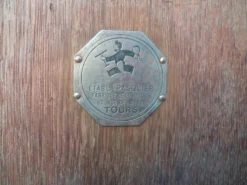 Glacière meuble de métier commerce bar brasserie en chene fin XIXème siècle