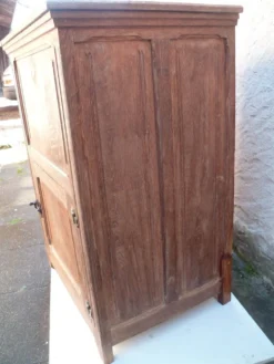 Glacière meuble de métier commerce bar brasserie en chene fin XIXème siècle