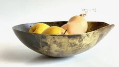 Goutte en laiton façon coupe à fruits vintage