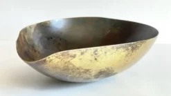 Goutte en laiton façon coupe à fruits vintage