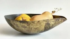 Goutte en laiton façon coupe à fruits vintage