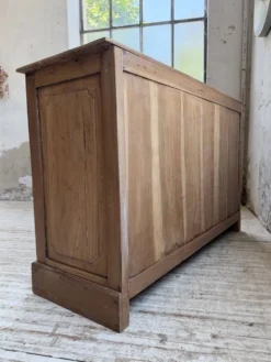 Grainetier meuble de métier en noyer 1950
