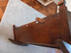 Grand berceau ancien en bois
