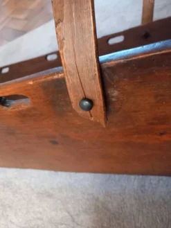 Grand berceau ancien en bois