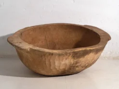 Grand bol ancien de style primitif (c.1900) #3