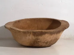 Grand bol ancien de style primitif (c.1900) #3