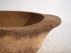 Grand bol ancien de style primitif (c.1900) #3