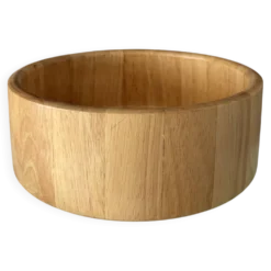 Grand bol en bois vintage