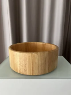 Grand bol en bois vintage
