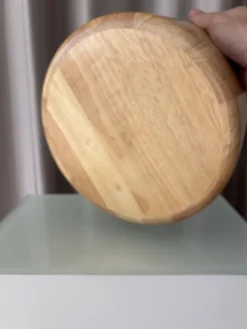 Grand bol en bois vintage