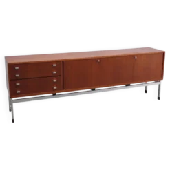 Grand buffet moderniste par Werner Wölfers pour V-Form, années 1960.