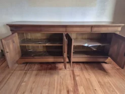grand buffet 4 portes en bois massif