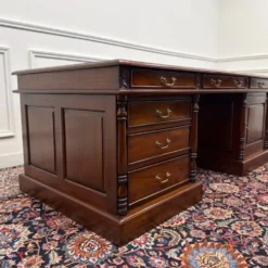 Grand bureau anglais classique