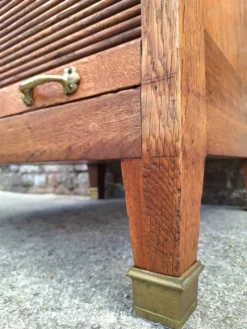 Grand classeur à rideau art déco, secrétaire ancien