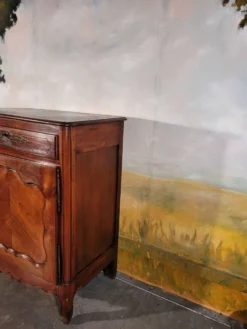 Grand confiturier style Louis XV en merisier