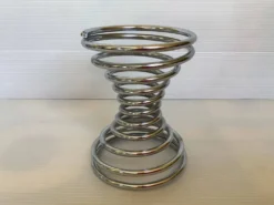 Grand coquetier œuf oie autruche ressort spirale