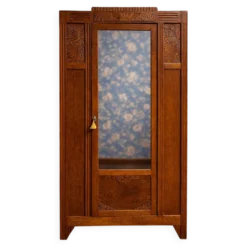 Grande armoire parisienne art déco en chêne massif – l’élégance intemporelle