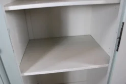Grande armoire vintage Gautier vert sauge, France, années 60