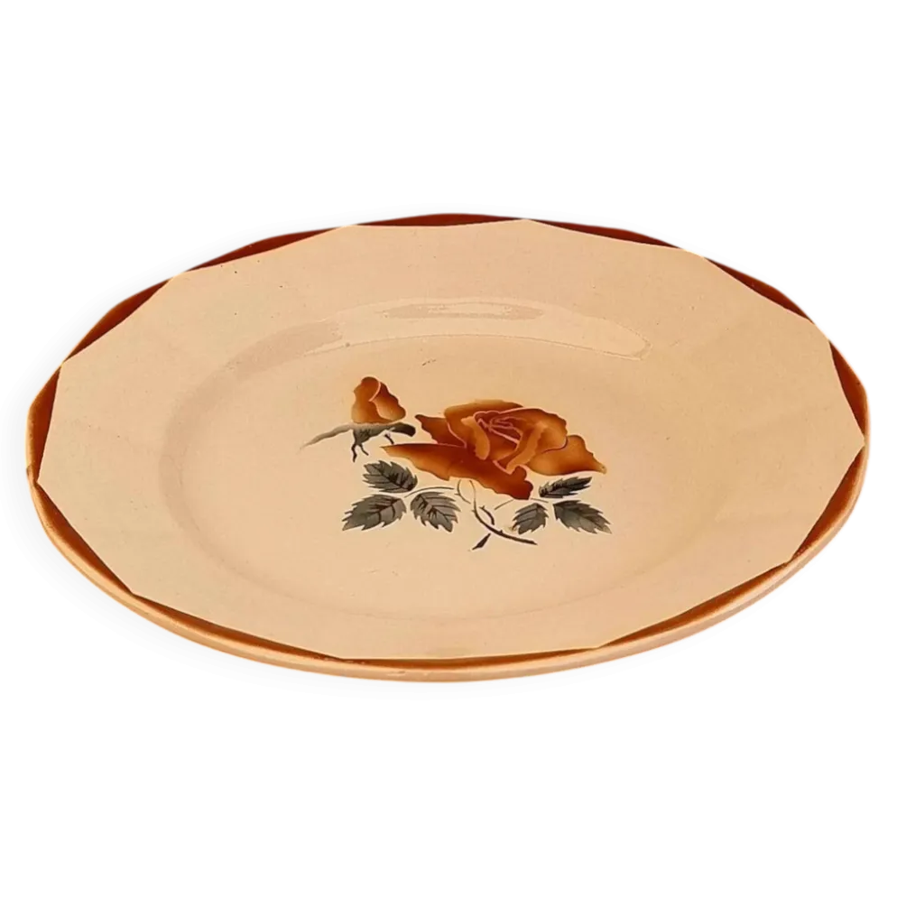 Grande assiette de service Digoin Sarreguemines 9181