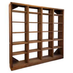 Grande bibliothèque Art déco modulable années 1930
