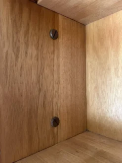Grande bibliothèque design scandinave 1960