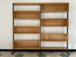 Grande bibliothèque design scandinave 1960