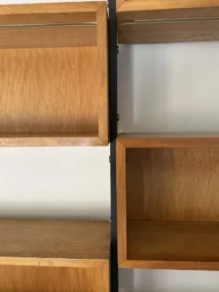 Grande bibliothèque design scandinave 1960