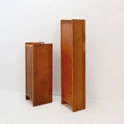 Grande bibliothèque vitrée vintage mid-century - années 1960