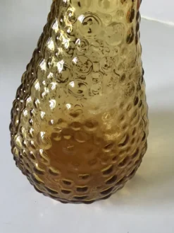 Grande bouteille Empoli jaune marron