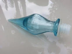 Grande bouteille Empoli, pointe de diamant, Italy, années 60 70